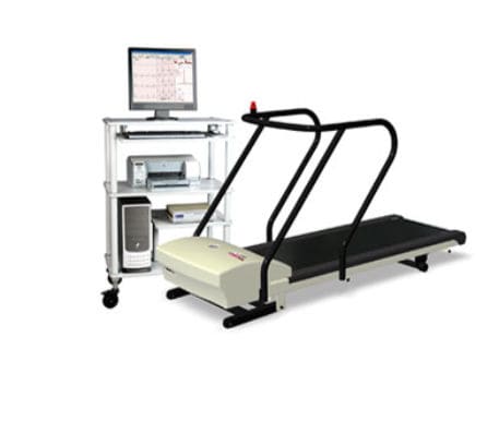 Equipo para pruebas de esfuerzo cardíaco - Vega 204 - Recorders & Medicare Systems - con cinta rodante
