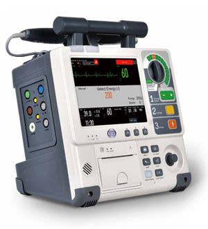 Desfibrilador externo automático - Soter 301 - Recorders & Medicare Systems - con monitor multiparamétrico / bifásico