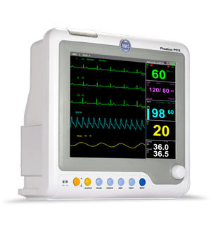 Monitor de paciente portátil - Phoebus P515 - Recorders & Medicare Systems - compacto / ECG / RESP