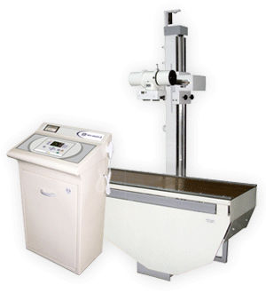 Sistema de radiografía digital - MDX-100 R - Recorders & Medicare Systems - para fluoroscopia diagnóstica / para radiografía polivalente / con mesa basculante