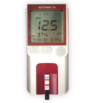 Analizador de hemoglobina automático - Ecotest - Recorders & Medicare Systems - para diagnóstico clínico / portátil de mano / de sangre total