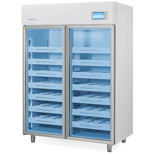 Refrigerador de farmacia - MFG1500TS - MEDIFROID - de tipo armario / con 2 puertas / con puerta de cristal