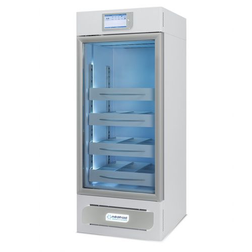 Refrigerador de banco de sangre - MBB200 - MEDIFROID - de tipo armario / con ruedas / con 1 puerta