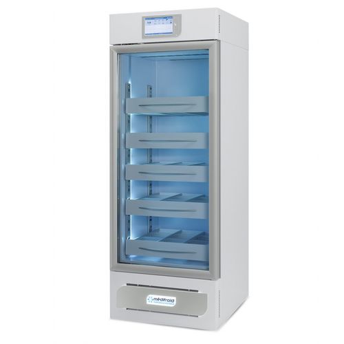 Refrigerador de banco de sangre - MBB250 - MEDIFROID - de tipo armario / con ruedas / con 1 puerta