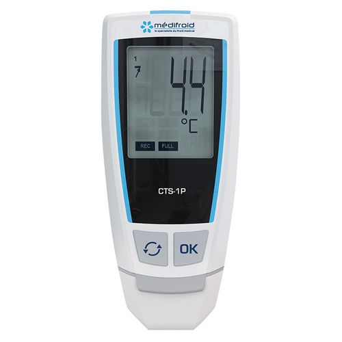 Registrador de datos de temperatura - CTS1P - MEDIFROID - para trazabilidad de temperatura / para productos termosensibles / USB