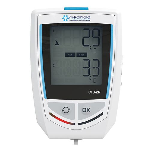 Registrador de datos de temperatura - CTS2P - MEDIFROID - para trazabilidad de temperatura / con sonda
