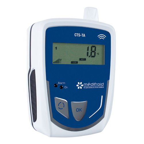 Registrador de datos de temperatura - CTS2PRF-TA - MEDIFROID - para trazabilidad de temperatura / con señal de radio / de gestión de alarmas