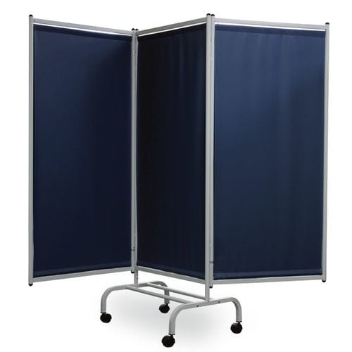 Biombo médico con ruedas - Privess™ Elite - Champion - 3 paneles / opciones / de vinilo