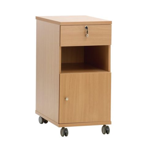 Mesa de cabecera con ruedas - WILSOC6802 - Knightsbridge Furniture - modular / con compartimentos