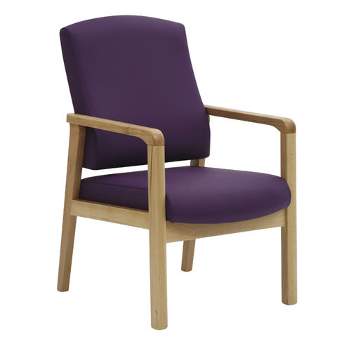 Silla de oficina para sala de espera - DALTOK6002 - Knightsbridge Furniture - para sala blanca / con reposabrazos / ergonómica