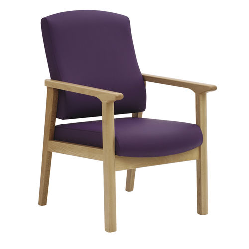 Silla de oficina para sala de espera - DALTOK6022 - Knightsbridge Furniture - para sala blanca / con reposabrazos / ergonómica