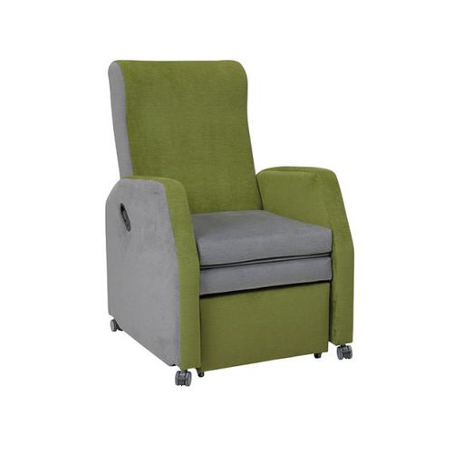 Sillón de descanso reclinable - MANHATTAN - Knightsbridge Furniture - manual / con ruedas / de cuero