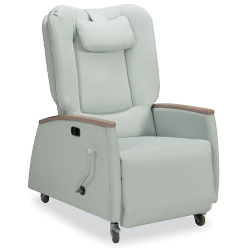 Sillón de descanso reclinable - Kangaroo  - IoA Healthcare - manual / con ruedas / con reposapiernas