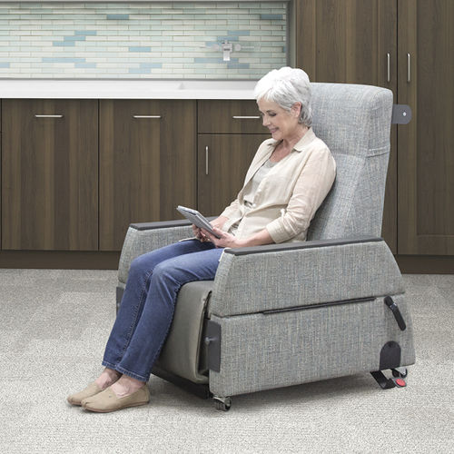Sillón de reconocimiento general - 628S-29m - IoA Healthcare - eléctrico / con ruedas / reclinable