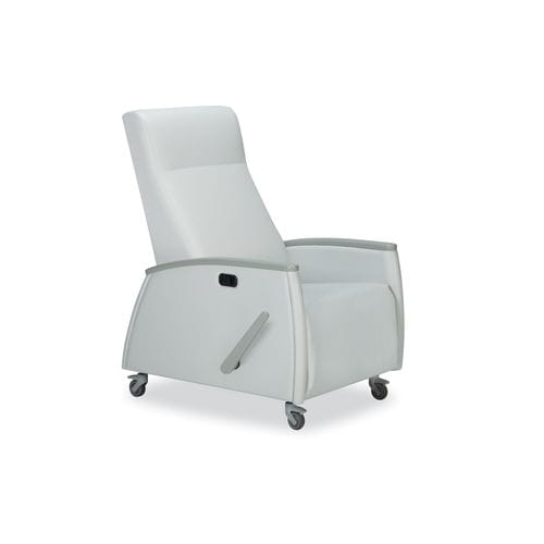 Sillón de descanso reclinable - Suspend  - IoA Healthcare - con respaldo regulable / con ruedas / con reposapiernas
