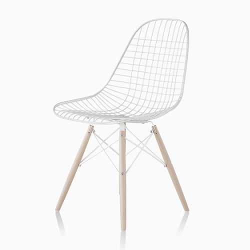 Silla para sala de espera - Eames Wire - Herman Miller - de 4 patas