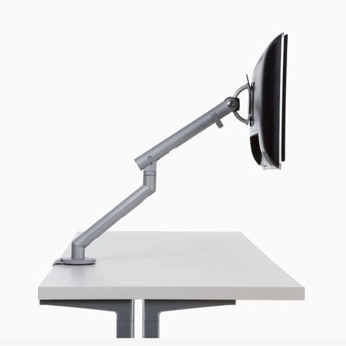 Brazo de soporte articulado - Flo - Herman Miller - para monitor / médico / de mesa
