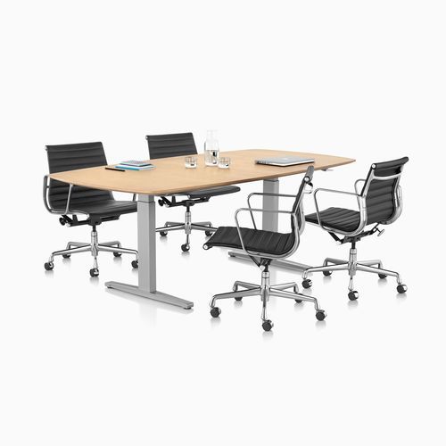 Mesa de trabajo - Renew Sit-to-Stand - Herman Miller - de oficina / rectangular / ovalada