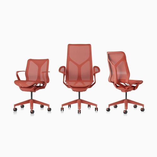 Silla de oficina con reposabrazos - Cosm - Herman Miller - con ruedas / con respaldo alto / ergonómica