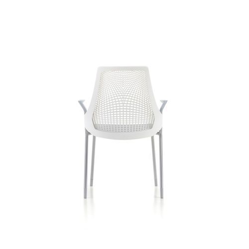 Silla para visita - Sayl Side - Herman Miller - con ruedas / ergonómica / de 4 patas