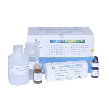 Kit de reactivos solución de coloración - Bred Life Science Technology Inc . - para análisis de semen