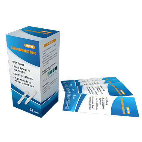 Kit de prueba de toxicología - W53-S-100BX - Guangzhou Wondfo Biotech Co.,Ltd - para alcohol / de saliva / CLIA
