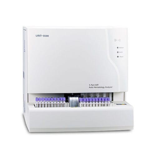 Analizador de hematología automático - 5500 - Guilin Urit Electronic Group Co.,Ltd - de mesa / con diferenciación de 5 partes / por citometría de flujo