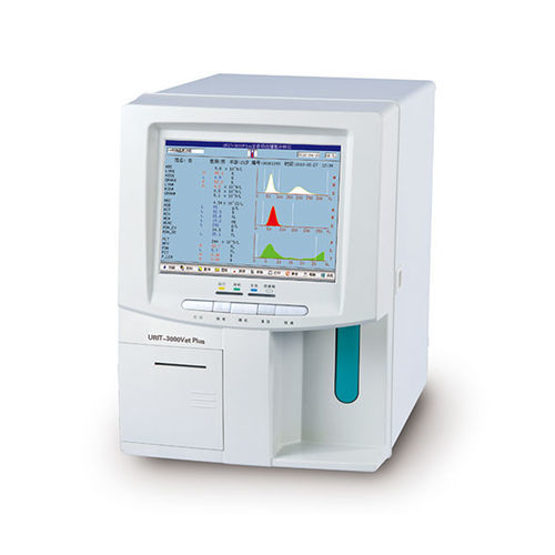 Analizador de hematología veterinario - 3000Vet Plus - Guilin Urit Electronic Group Co.,Ltd - automático / de mesa / 21 parámetros