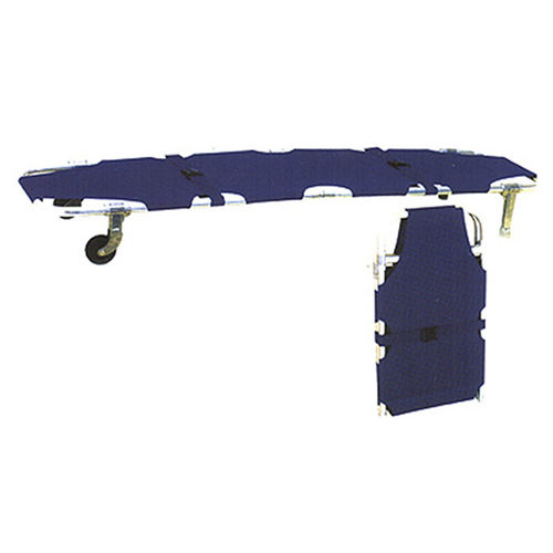 Camilla de emergencia - SH-001 - Jiangsu Suhong Medical Instruments - plegable / con ruedas / de aluminio
