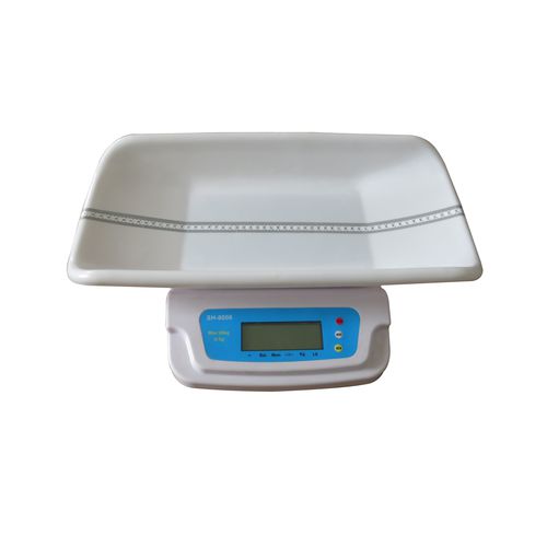Pesabebés electrónico - SH-8008 - Jiangsu Suhong Medical Instruments - de mesa / con pantalla LCD