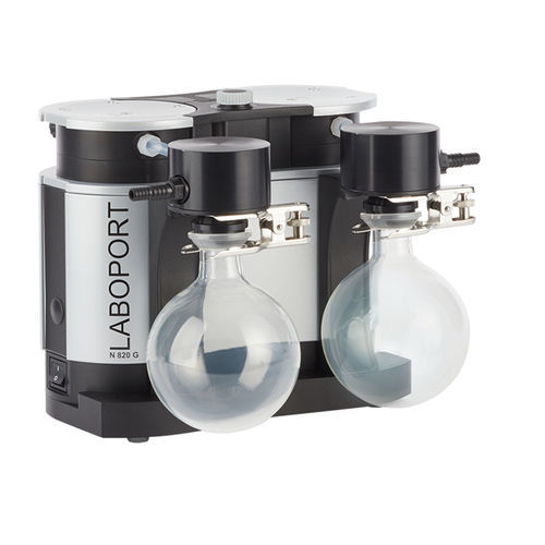 Bomba de vacío de laboratorio - LABOPORT® SR 820 G - KNF - de diafragma