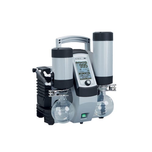 Bomba de vacío de laboratorio - SC 920 G - KNF - de diafragma / portátil / sin aceite