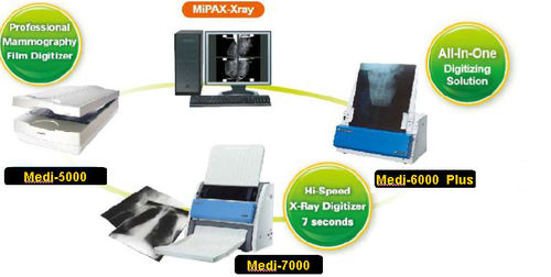 PACS para imágenes médicas - MiPAX-Xray Workstation  - Microtek International Inc