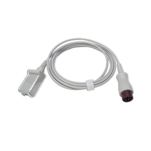 Cable adaptador SpO2 de dedo - P0205L - Shenzhen Medke Technology Co., Ltd - reutilizable / sin látex
