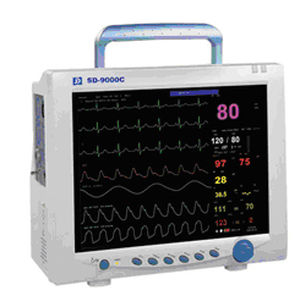 Monitor de paciente de mesa - SD-9000C - Jiangsu Hongdu Medical Technology - ECG / RESP / TEMP