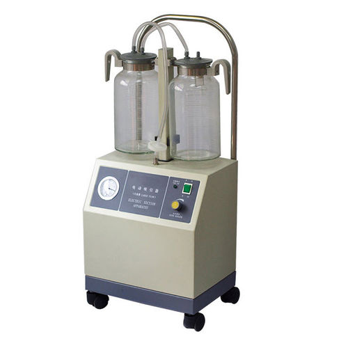 Aspirador de mucosidades eléctrico - HD-9030A - Jiangsu Hongdu Medical Technology - para emergencias a bordo / móvil