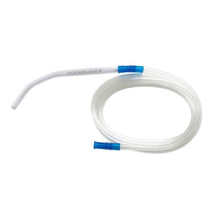 Cánula de aspiración - 200-00006C - SSCOR - curvada / desechable / flexible