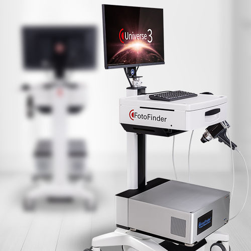 Dermatoscopio de vídeo - dermoscope vexia - FotoFinder Systems - LED blanca / para PC / Full HD