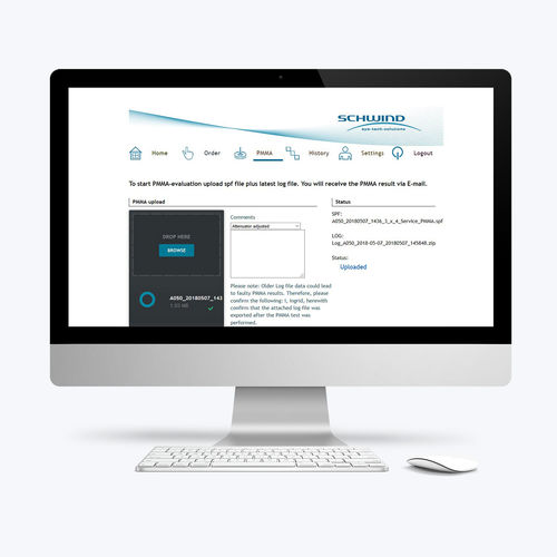 Plataforma médico - SCHWIND eye-tech-solutions - de tratamiento / de prueba / para la importación de imágenes médicas
