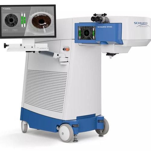 Láser para corte del colgajo corneal - ATOS&reg; - SCHWIND eye-tech-solutions - para extracción del lentículo / Yb:YAG / en carro