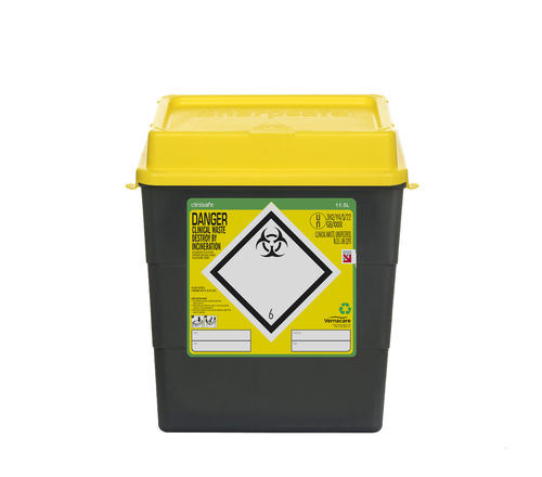 Contenedor de desechos - 5192XXXX - Vernacare - de laboratorio / seguro / de grandes dimensiones