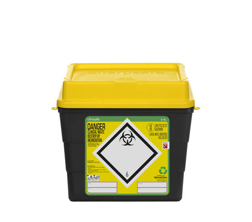 Contenedor de desechos - 5191XXXX - Vernacare - de laboratorio / seguro / de grandes dimensiones