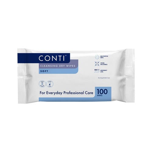 Toallita limpiadora para la higiene de las manos - CSW110 - Vernacare - lote de 100