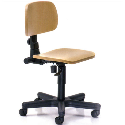 Taburete de laboratorio dental - Sedu - CATO - con respaldo / con ruedas