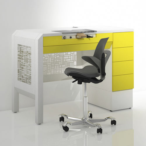 Puesto de trabajo para laboratorio dental con cajones - COMP.3 - CATO