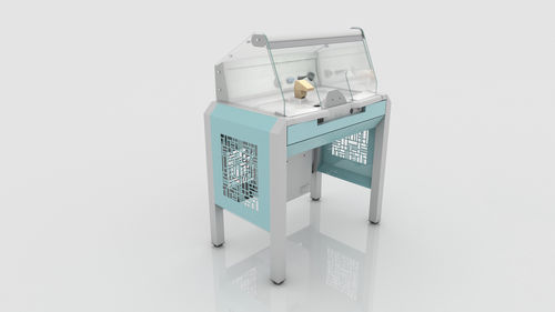 Puesto de trabajo para laboratorio dental con luz - COMBY BOX - CATO - con campana