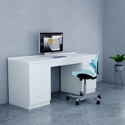 Puesto de trabajo para laboratorio dental con monitor - COMBY - CATO