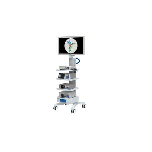 Columna para cirugía artroscópica - LYNX HD-Tower - REGER Medizintechnik - de luz blanca / para imágenes en Full HD / para imágenes en HD
