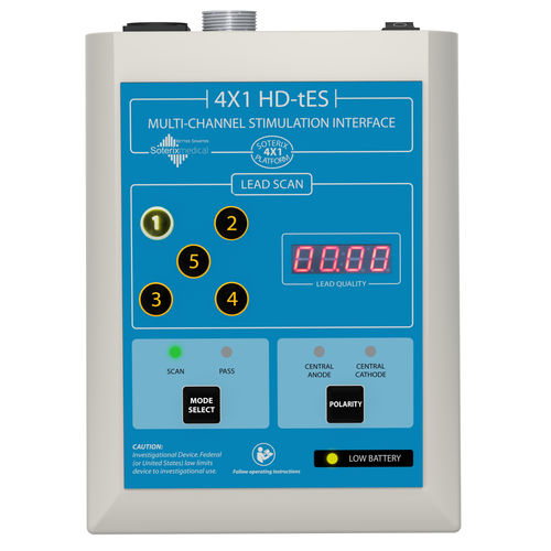 Estimulador eléctrico transcraneal tDCS - 4&times;1 HD-tES - Soterix Medical - tACS / tRNS