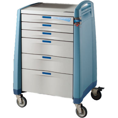 Carro médico - Soterix Medical - para dispositivos médicos / para aparato / de almacenamiento